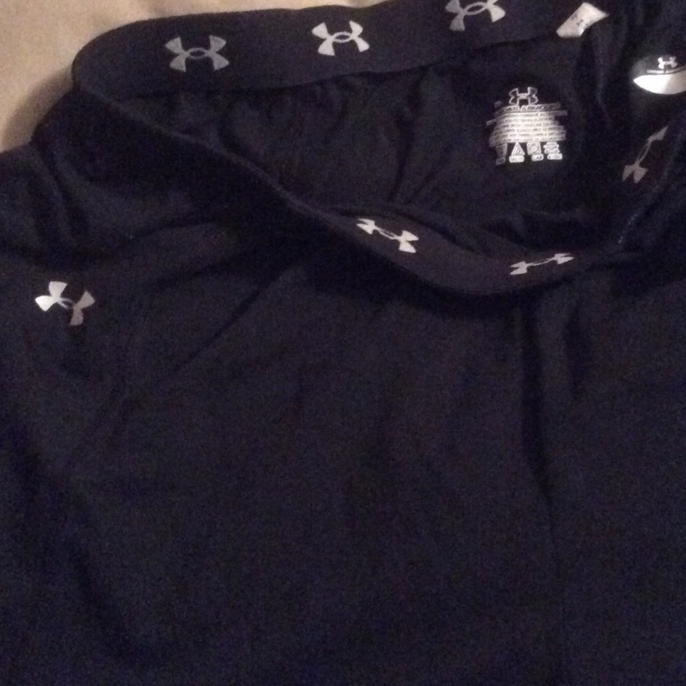 Long under armour black track pants